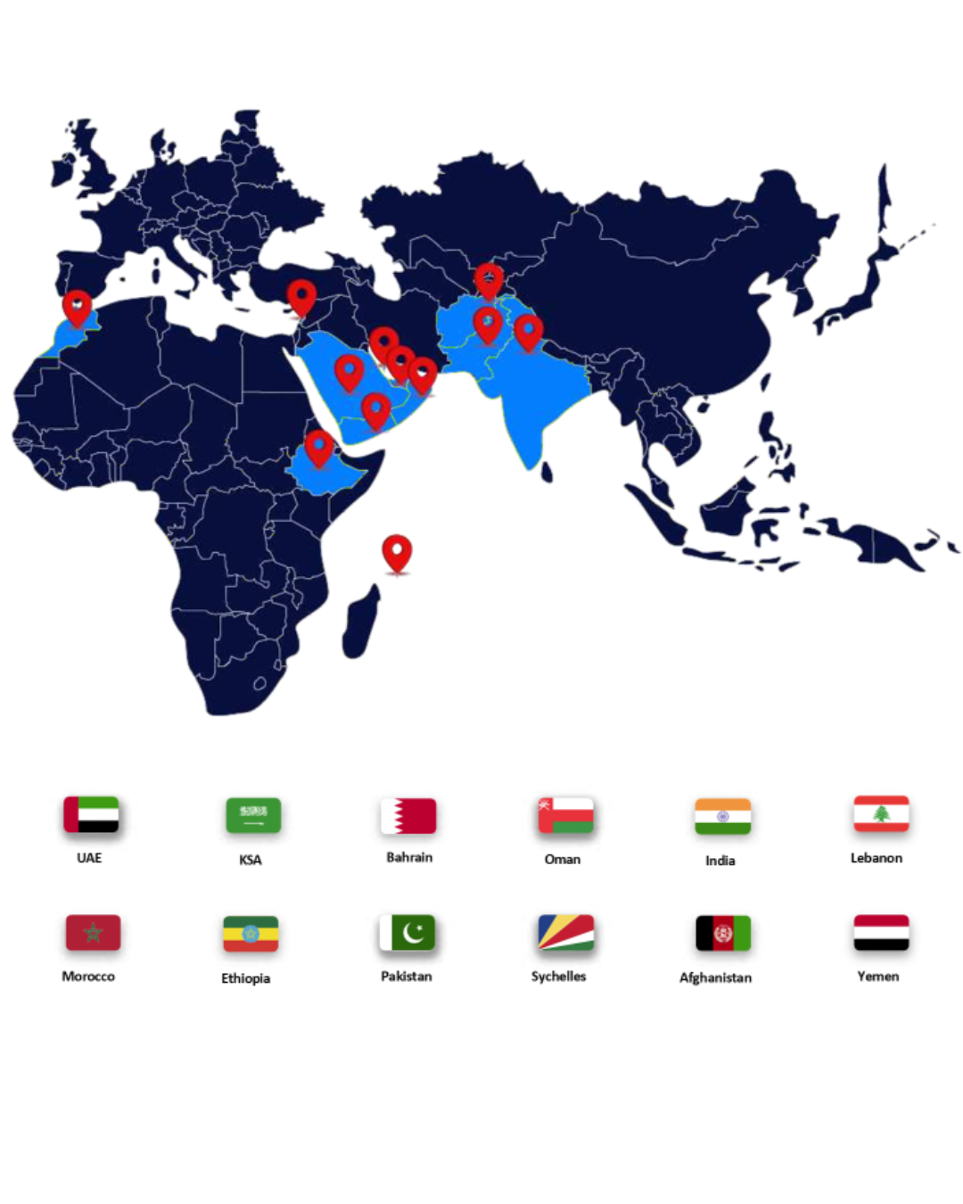 ATLAS Group presence in the world
